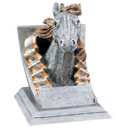 Resin Mustang Mascot Trophies